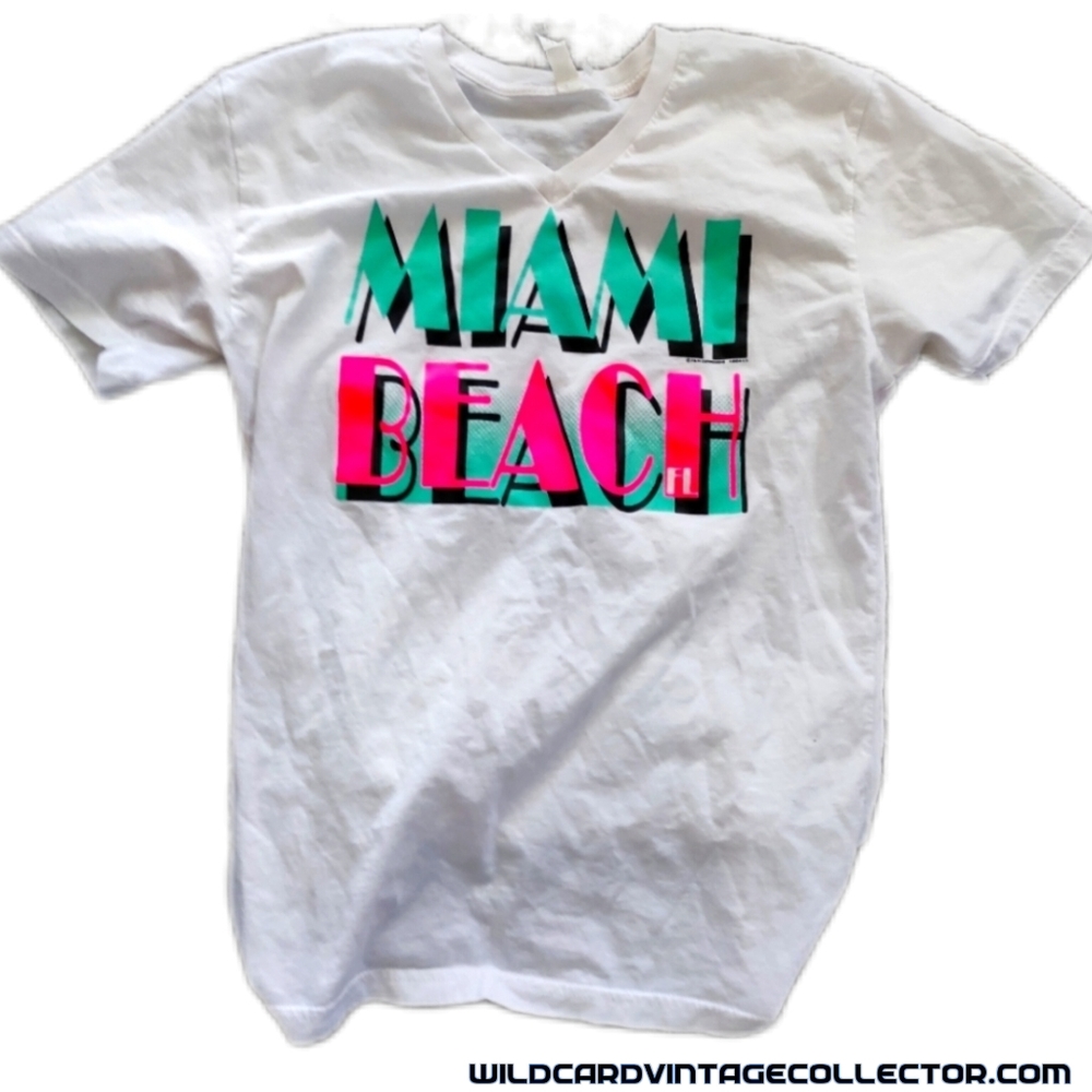 Miami Beach T shirt mens medium